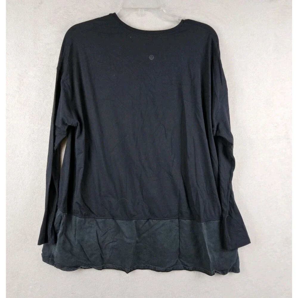 Lululemon Women’s Ease Of Mind Long Sleeve Tunic Top Size XL